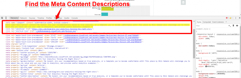 Moz Blog Inspect Element