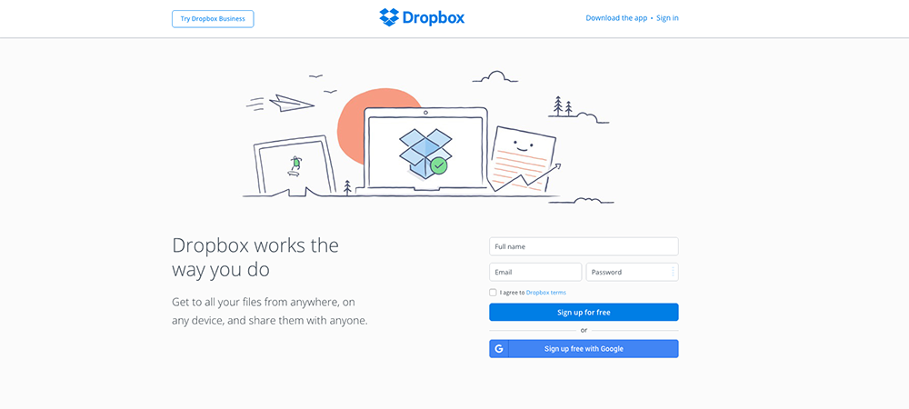 Illustration - Dropbox