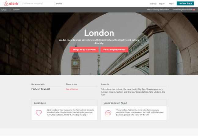 Airbnb London