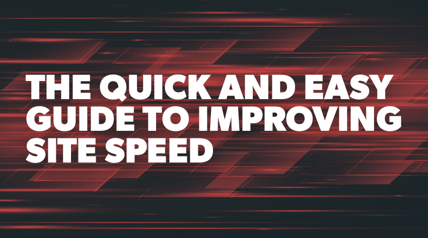 site speed improving banner image