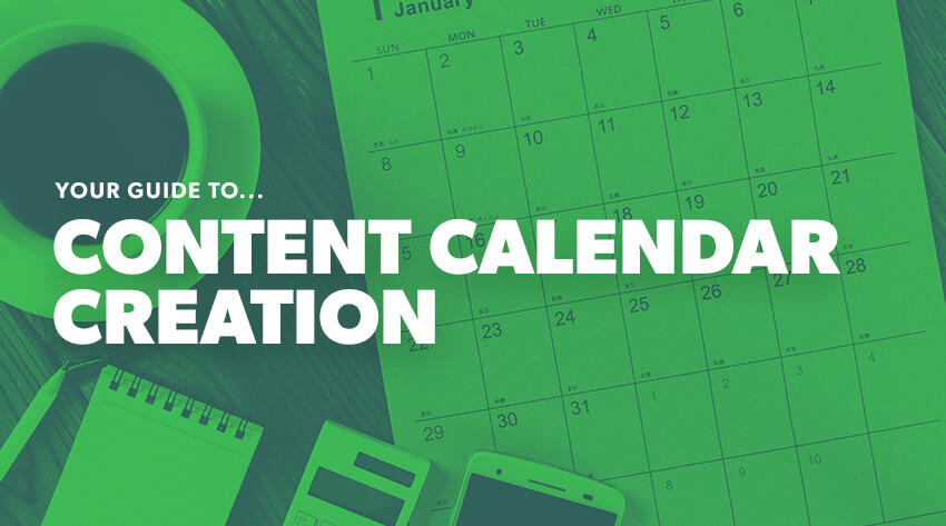 content calendar