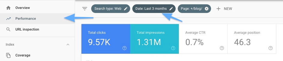 google search console checking drops